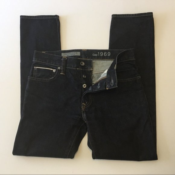 GAP Other - Gap Selvedge Denim Authentic Skinny 29 x 30